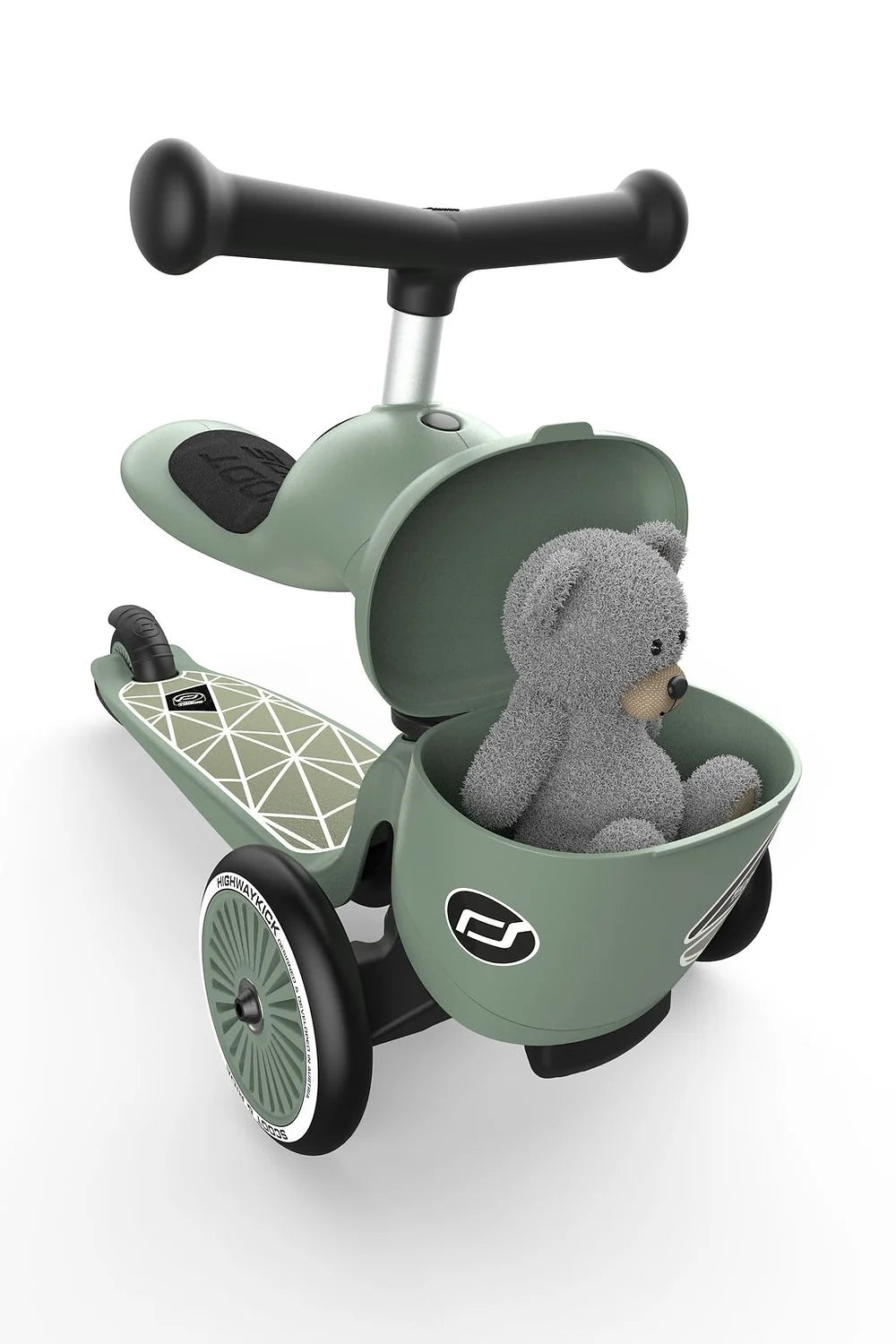 TROTTINETTE EVOLUTIVE AVEC PANIER