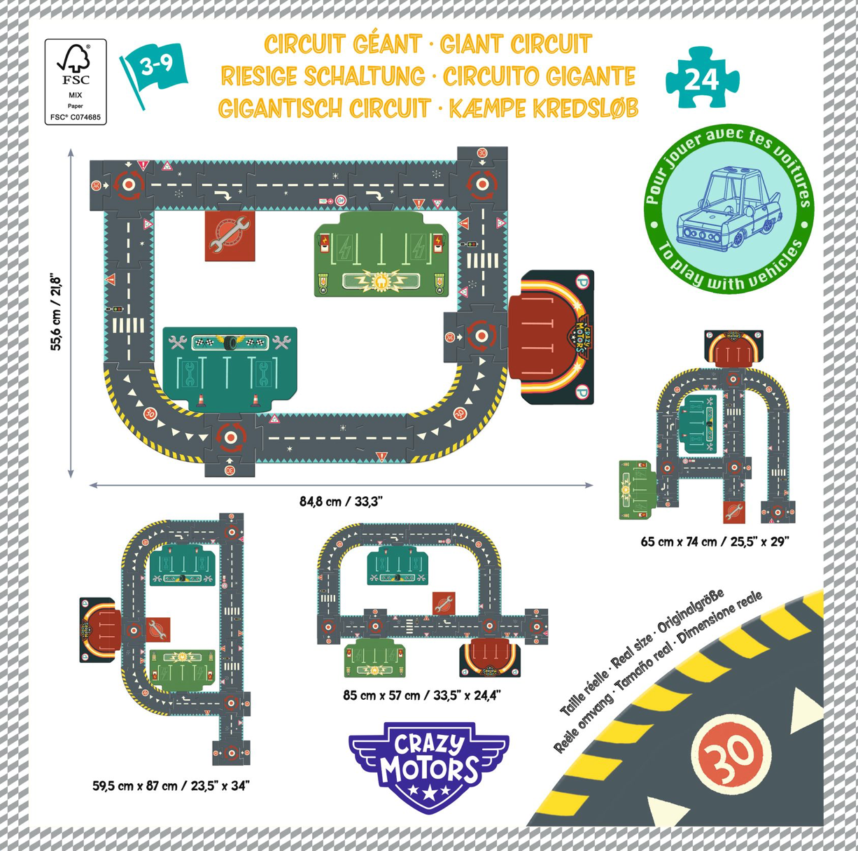 PUZZLE CIRCUIT GEANT