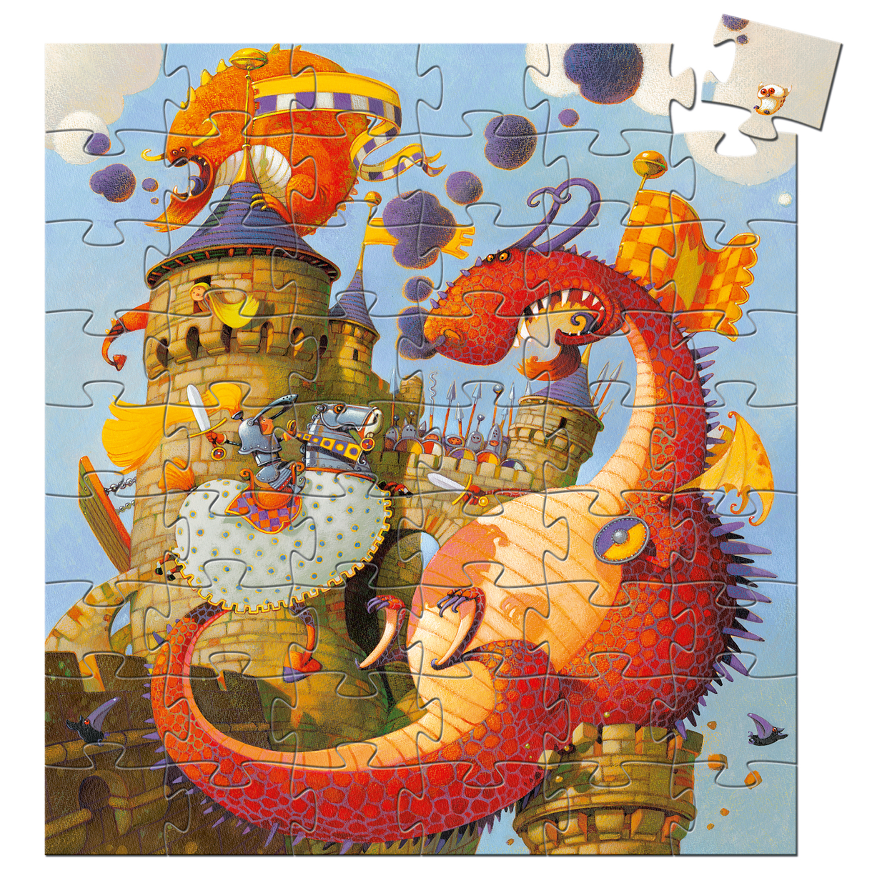 PUZZLE VAILLANT ET LES DRAGONS