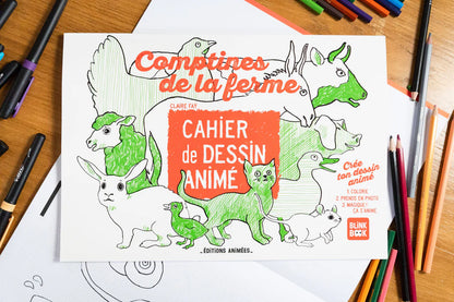 DESSIN ANIME - COMPTINES DE LA FERME